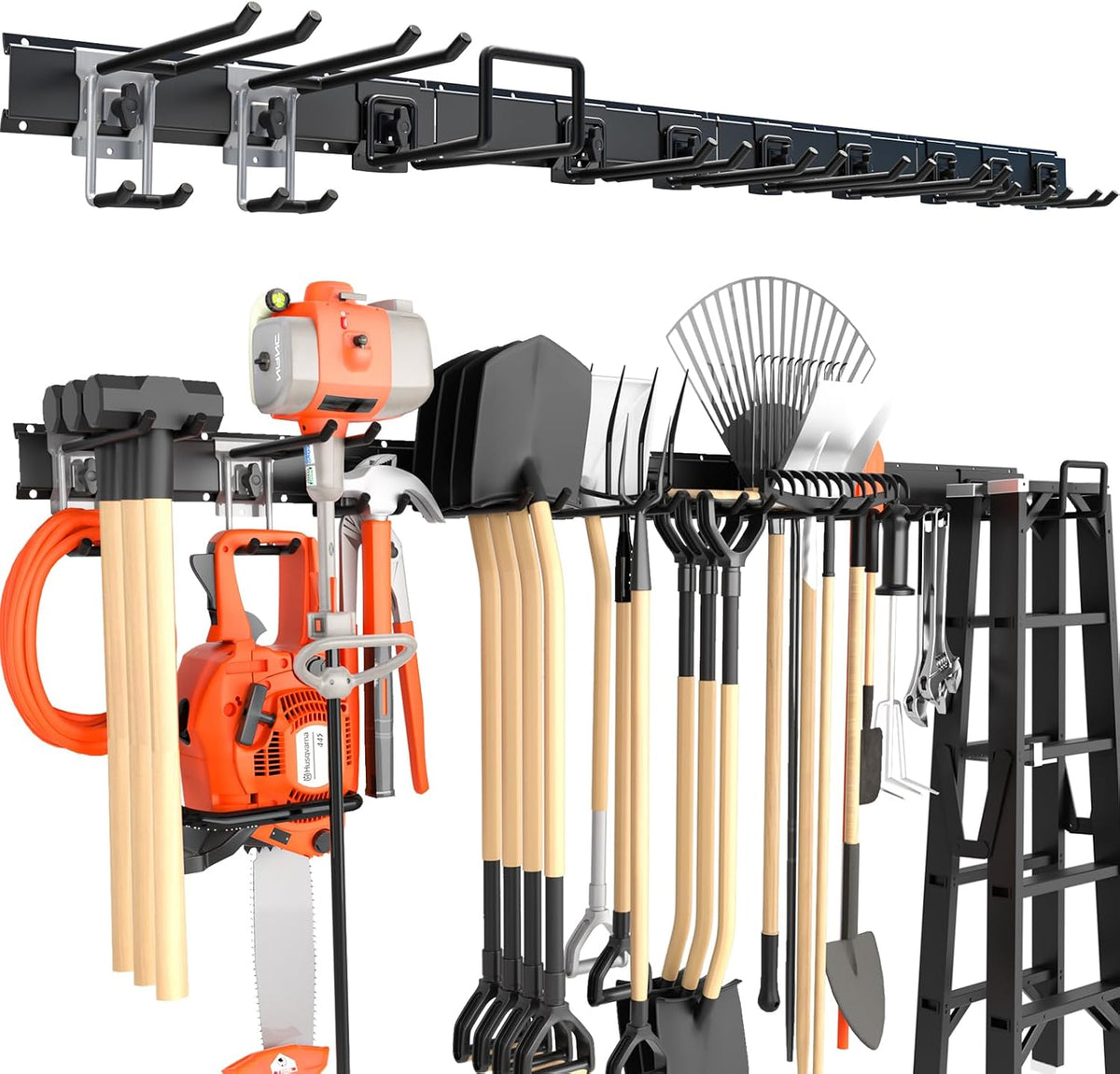64'' garage tool organizer wall mount, 620lbs heavy, main product view