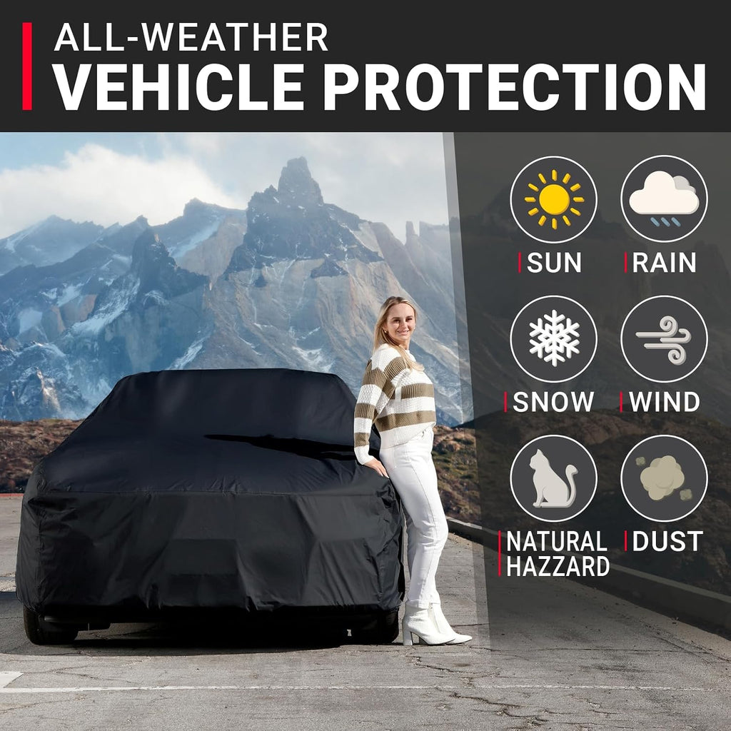 icarcover waterproof car cover for 1964-1967 chevy el shown in use