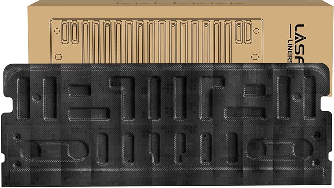 LASFIT Tailgate Mat for Ford F-150 2021-2025 Truck Tailgate Liner All Weather by LASFIT