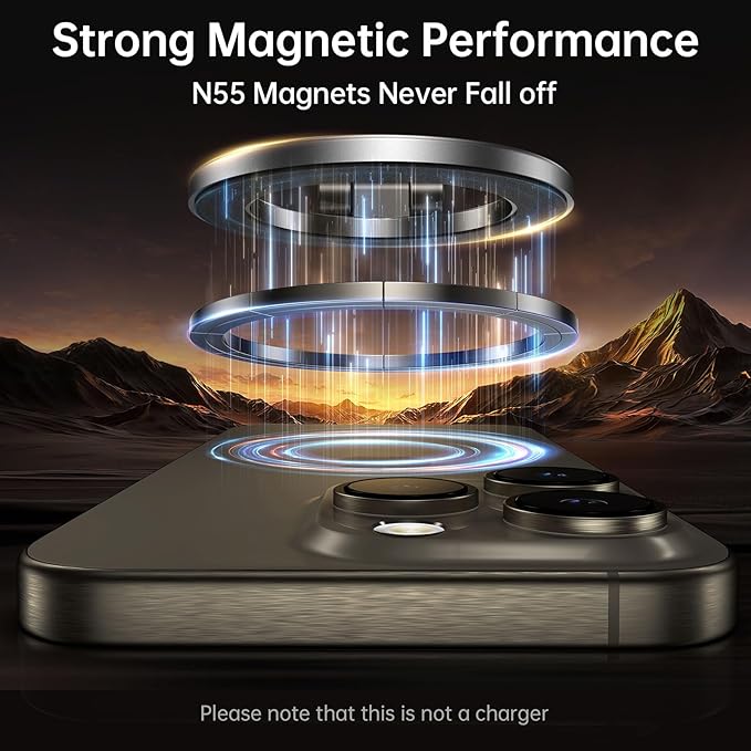 SYNCWIRE Fits MagSafe Car Mount, Magnetic Phone Holder - Image 5