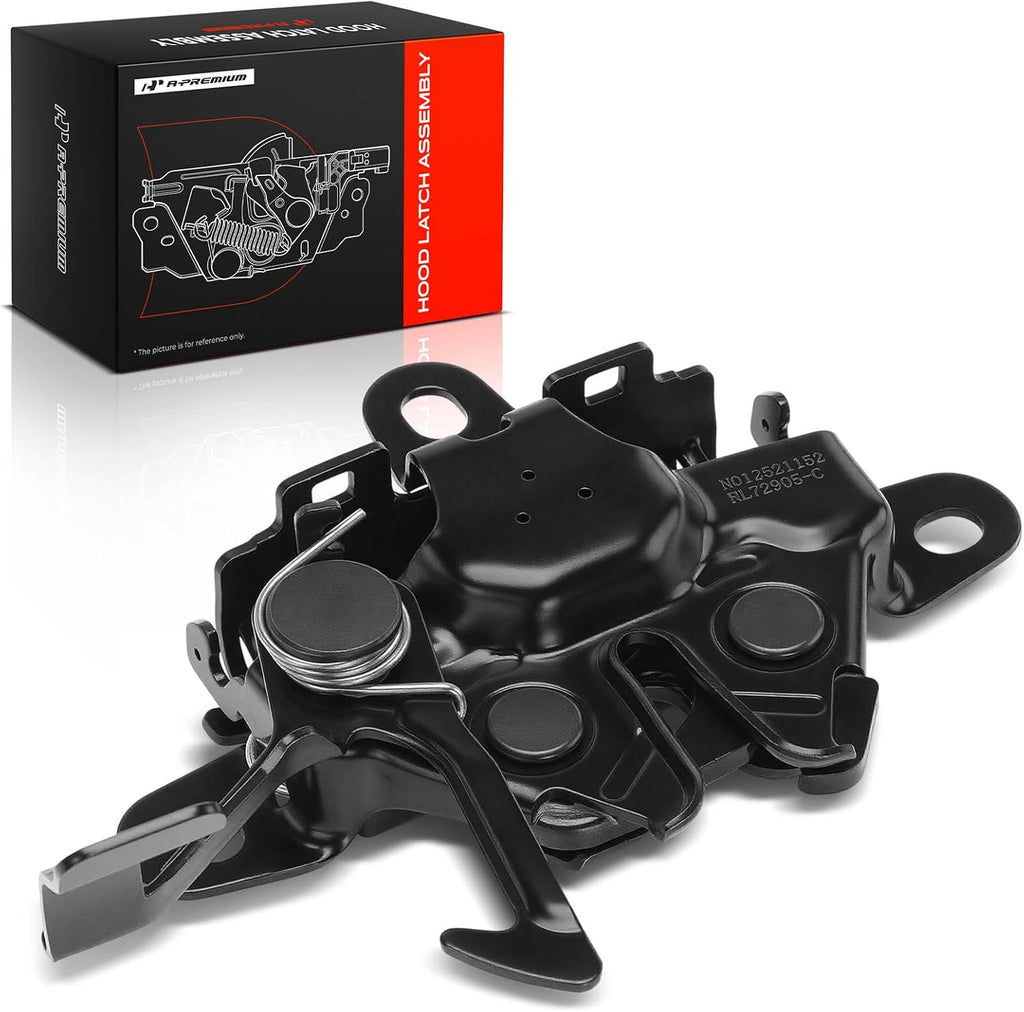 A-Premium Hood Latch Lock Compatible with Pontiac | for Vibe 2003-2008, Front Hood Lock Engine Bonnet Latch Assembly