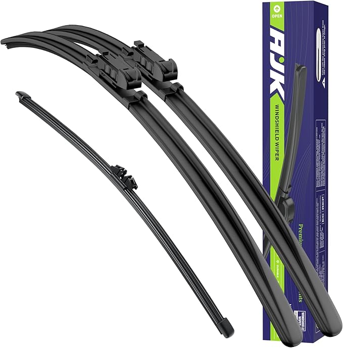 AJK Wiper Blades for Ford EDGE 2015 2016 2017 2018 2019 2020 2021 2022 2023 2024 by AJK