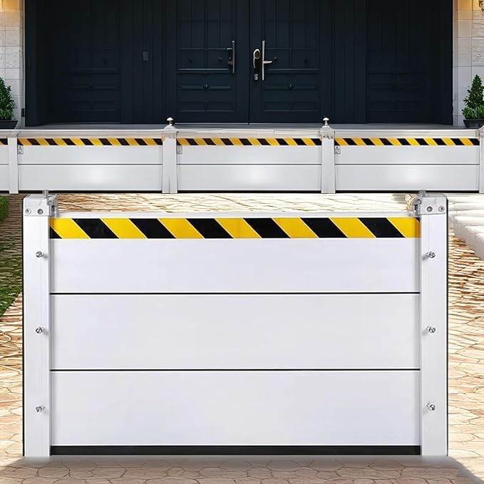 Flood Barriers for Home Exterior, Aluminum Alloy Outdoor Garage Doors Water - Image 2