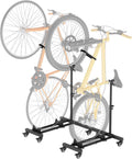 Vertical Bike Stands，Standing Bike Rack
