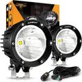 auxbeam c4 series 4 inch round led pod, main product view