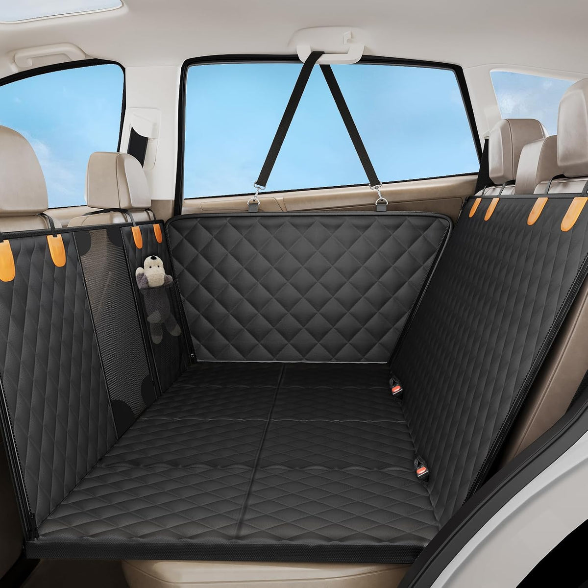 dog car seat cover for back seat, hard, main product view
