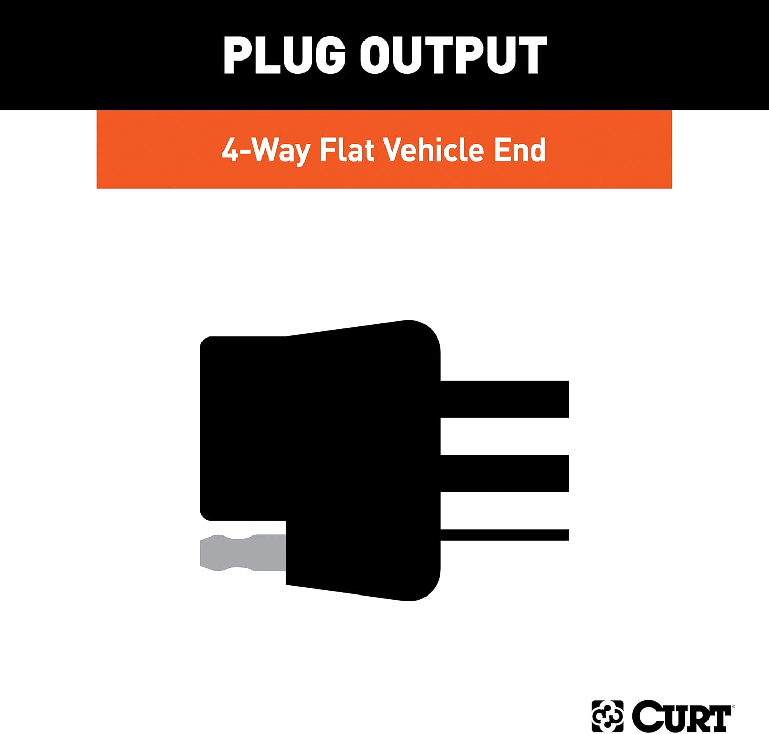 CURT 99308 Class 3 Trailer Hitch, 2-Inch Receiver, 4-Pin Wiring Harness, Select Subaru Outback