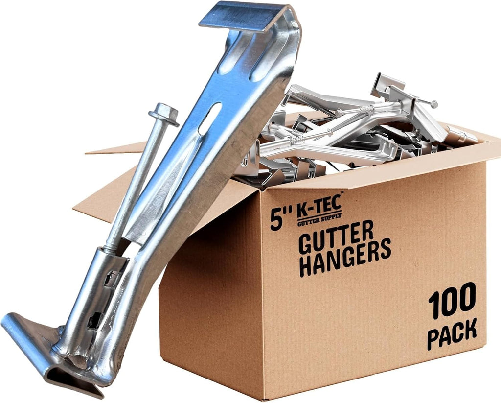 hidden gutter hangers 5 inch with a pre-inserted, main product view