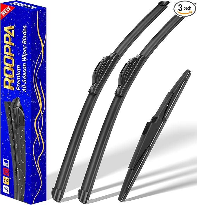 3 wipers Replacement for 2015-2021 Kia Sedona/2021 2020 2022 2023 Kia Telluride by ROOPPA