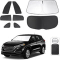 TINGLU Window Shades for Hyundai Tucson 2016-2021 Accessories Car Side Full