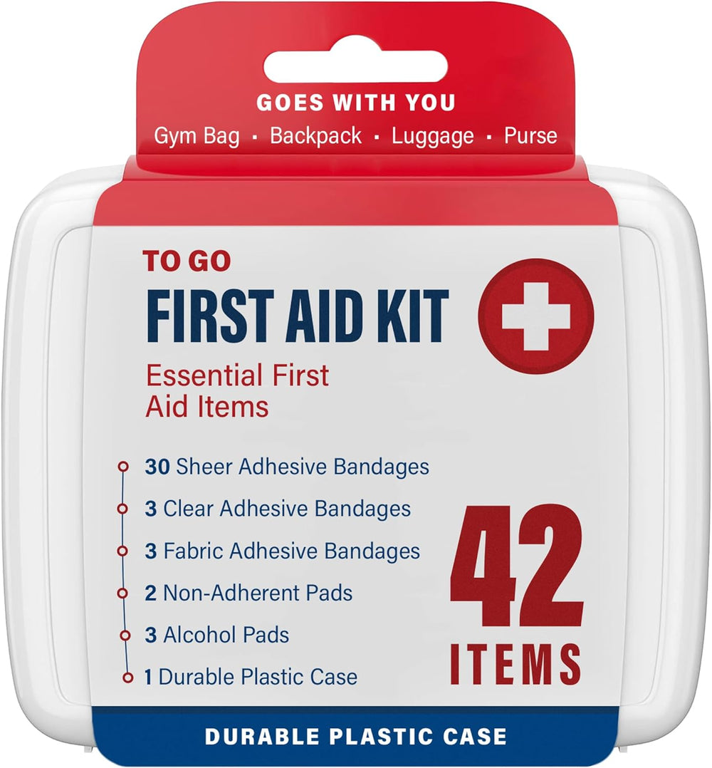DecorRack 1000 Piece First Aid Kit, 24 Individual Boxes of 42 Items Each, Fir...