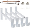 addgrace closet rod bracket heavy duty shelf brackets, main product view