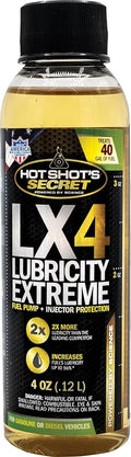 Hot Shot's Secret LX4 Lubricity Extreme – Fuel System Protection – Lubricates by HotShotsSecret