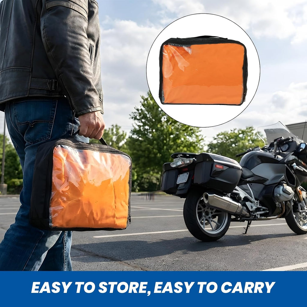 Favoto Motorcycle Cover for Harley Davidson Heavy Duty 420D Oxford | Touring Motorcycle Cover Waterproof Outdoor for Street Glide, Road Glide, Road King, Ultra Limited, CVO Fits up to 110"