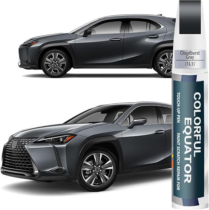Cloudburst Gray Touch Up Paint for Lexus, Car Paint Pen Scratch Repair by SNSIR