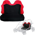 QYMOTO Coleman KT196 Go Kart Seat Cover,CK196-T 200GK Bench Double Seat Cover Heavy Duty Waterproof Sratch-Resistant Protect The Seat from Wear and Tear Go Kart Accessories
