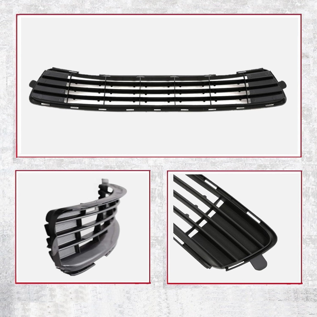 Front Bumper Lower Grille Compatible With Toyota 2011 2012 2013 Corolla Sedan (Base CE LE S L XRS) Front Bumper Grill Center
