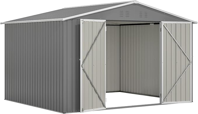 10X8 FT Outdoor Tool Storage Shed - Image 8