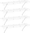 haushof 4 pack closet shelves wall mounted, 4, main product view