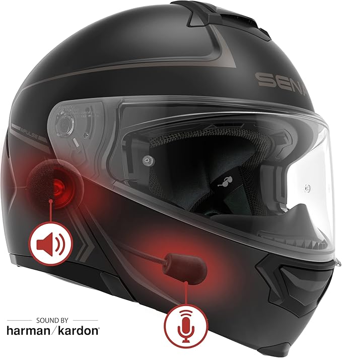Sena Impulse Modular Motorcycle Smart Helmet - Image 2