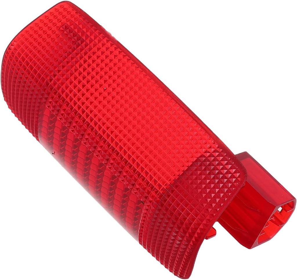 Red Plastic Car Door Light Cover with Aesthetic Design and Sturdy Installation for Mid-size Suv Vehicle Side Door Lamp for Enhanced Safety and Style
