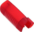 Red Plastic Car Door Light Cover with Aesthetic Design and Sturdy Installation for Mid-size Suv Vehicle Side Door Lamp for Enhanced Safety and Style