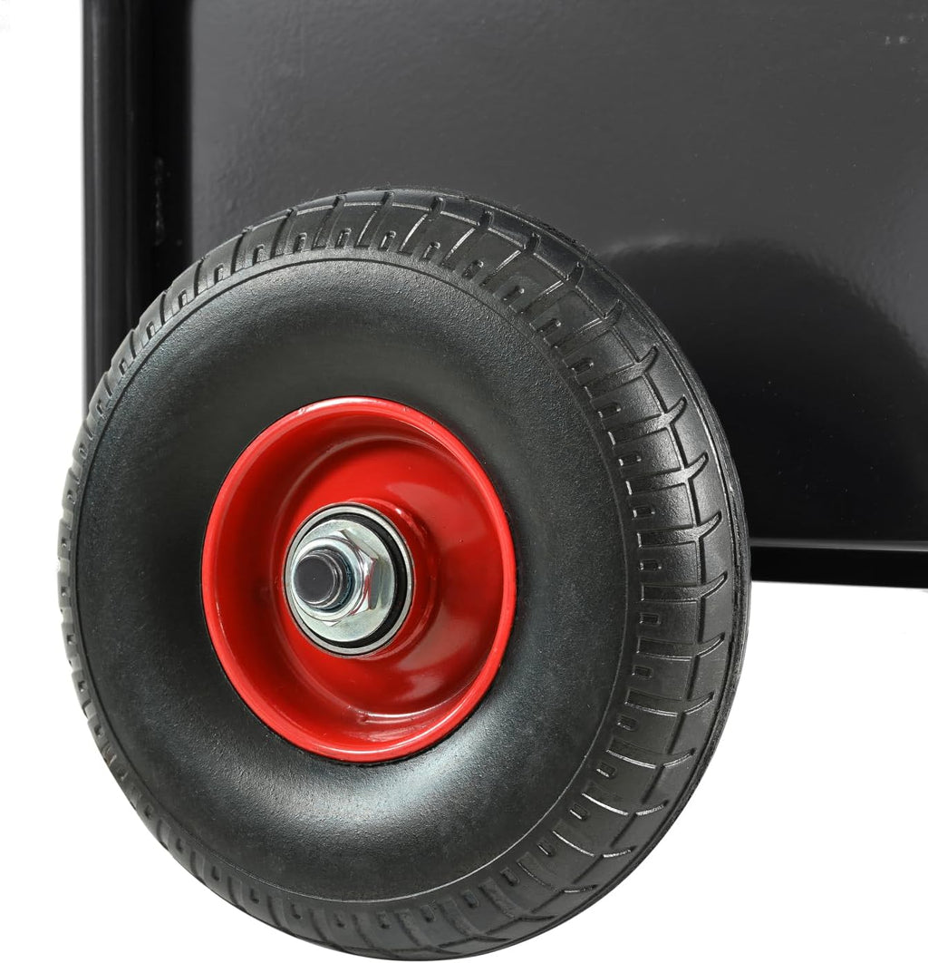 Heavy Duty Panel Dolly with Solid Rubber Tires and 1000 LBS Capacity