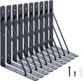 home master hardware wall shelf brackets, 10x8 inch, main product view
