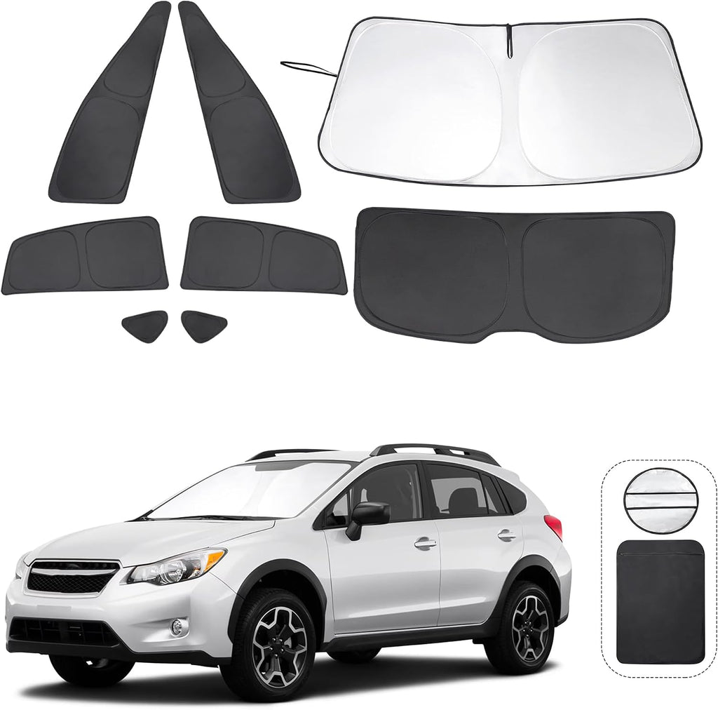 TINGLU Window Shades for Subaru Crosstrek 2013 2014 2015 2016 2017 Accessorie