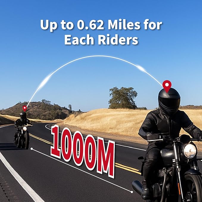 Salut Motorcycle Bluetooth Intercom Headset - Image 3
