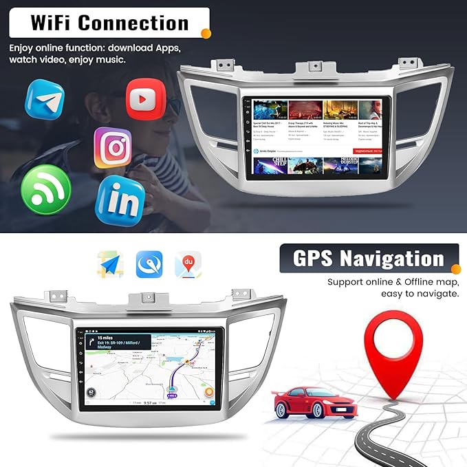 2G+64G 9 Inch Android Car Stereo - Image 6
