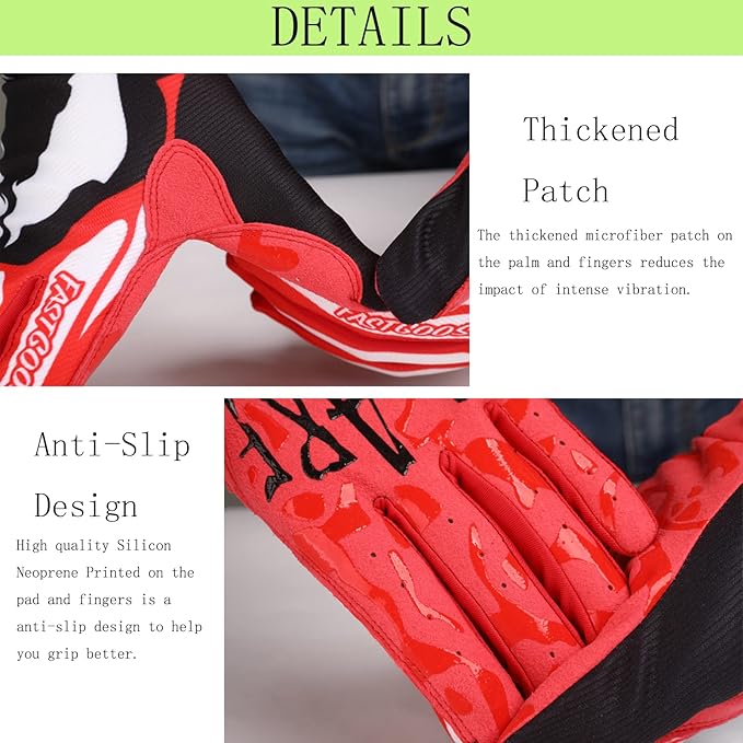 Dirt Bike Motorcycle Gloves - Image 2