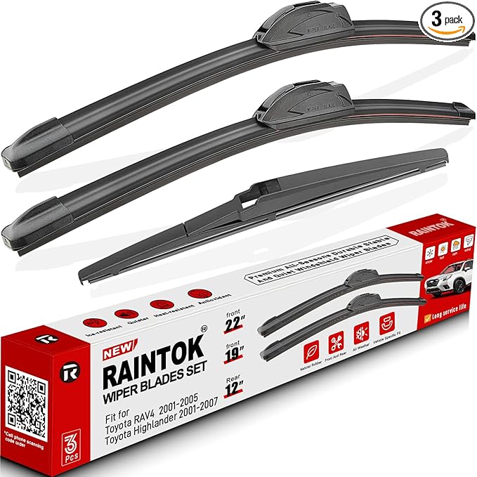 Windshield Wiper Blades Replacement by RAINTOK