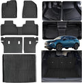Floor Mat with Trunk Mat for 2025 Nissan Murano with Velcro Backrest Mat TPE by AltraVosAllWeatherCarMats
