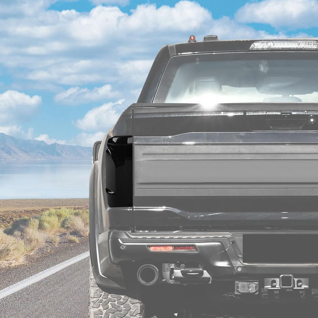 RT-TCZ Smoked Black Tail Light Lamp Cover Guard Trim Decoration Exterior Accessories for Ford F150 Raptor 2024 2025