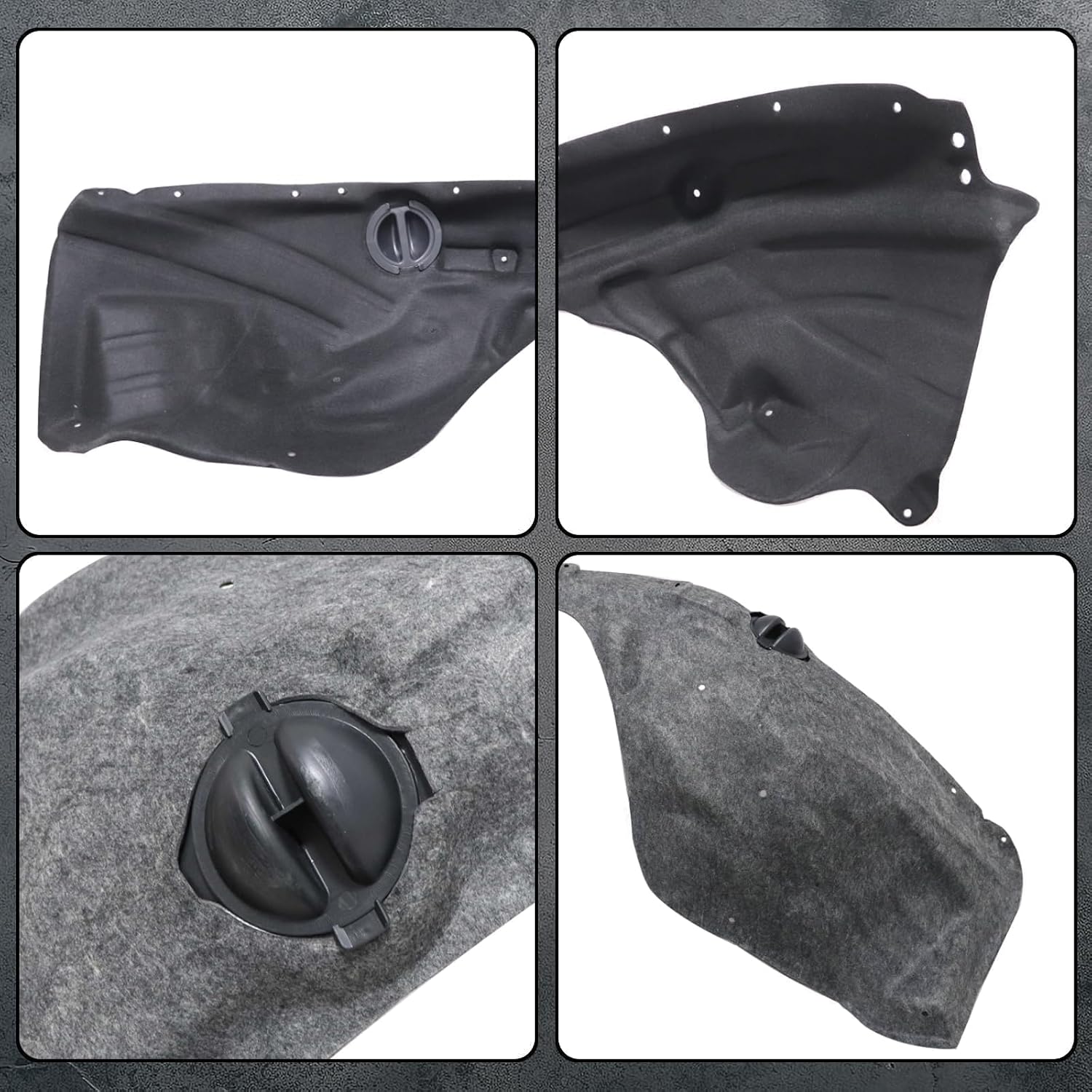 SecosAutoparts Fender Liner Inner Front Left Side Compatible with Dodge Durango 2011-2020 Replace# 57010369AJ