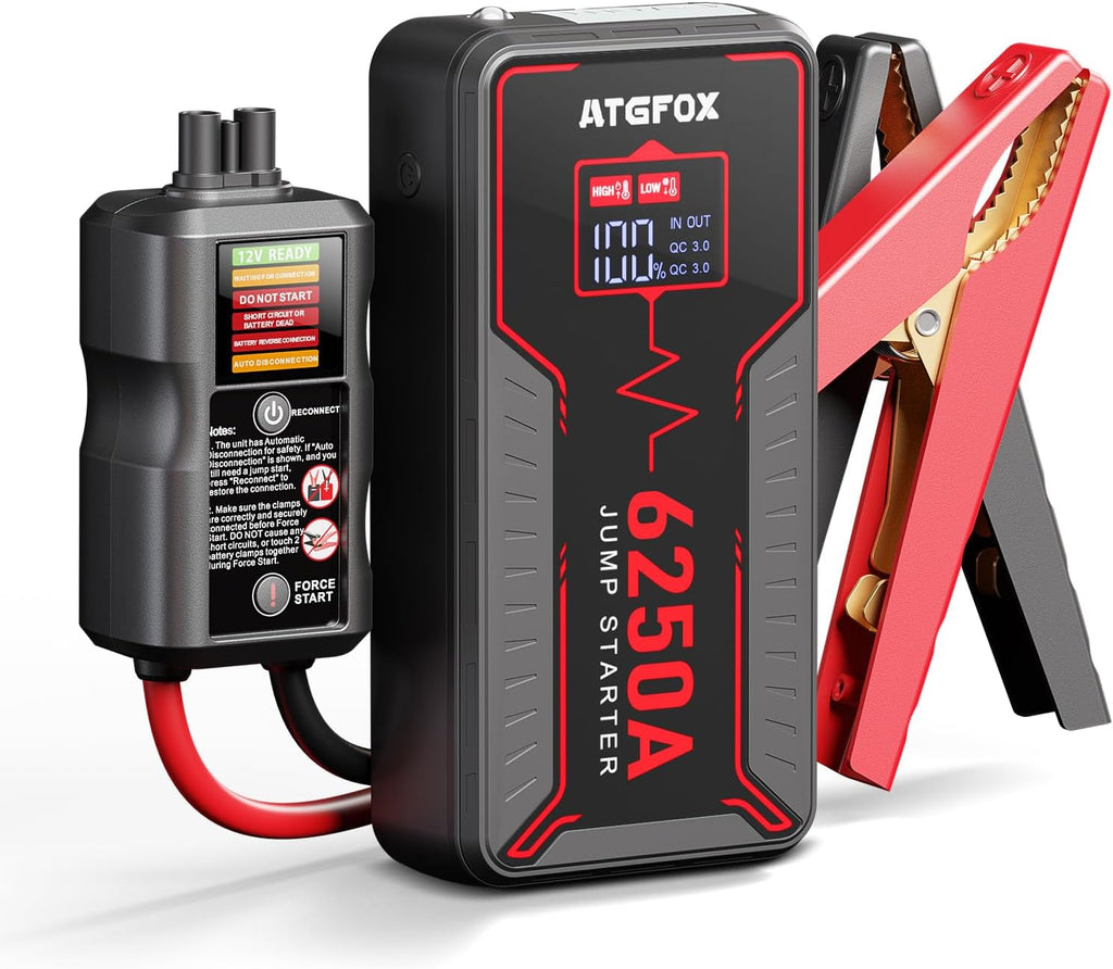 6250A Jump Starter Portable