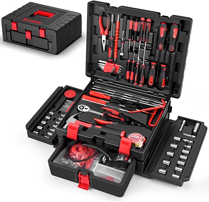 Sundpey 132-PCs Car Tool Kit by Sundpey