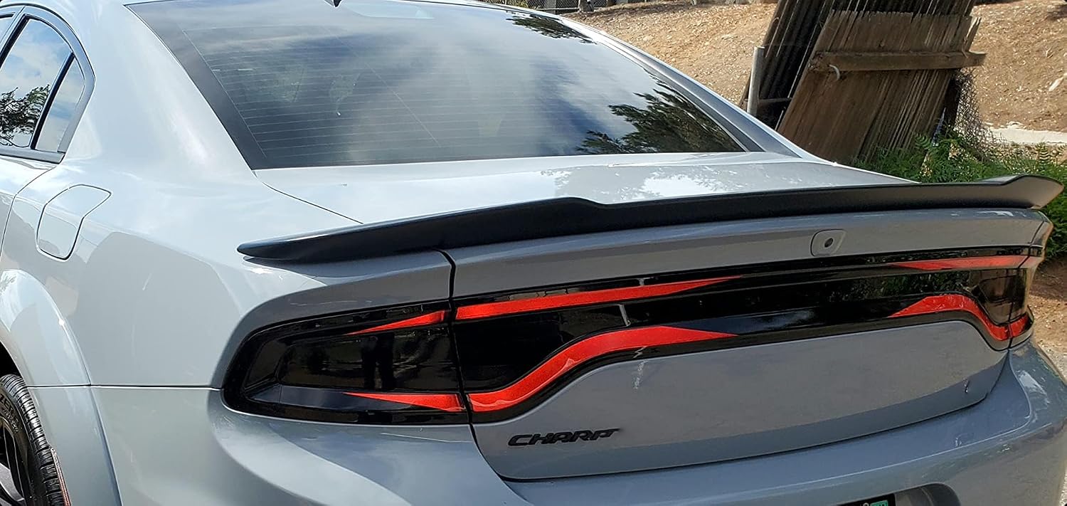 2pcs Tail Light Tint for Dodge Charger 2015-2024, Exterior Accessories, Compatible 2015-2023 Models