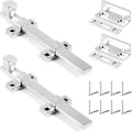 hicarer 2 pcs 8 inch surface bolt heavy, main product view