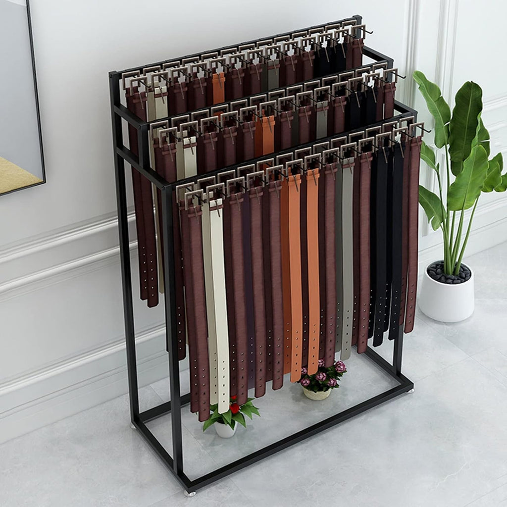floor mounted metal belt hanger scarf rack for, package contents