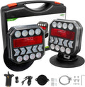 agrieyes t312 wireless trailer lights w/usb-c, magnetic tow, main product view