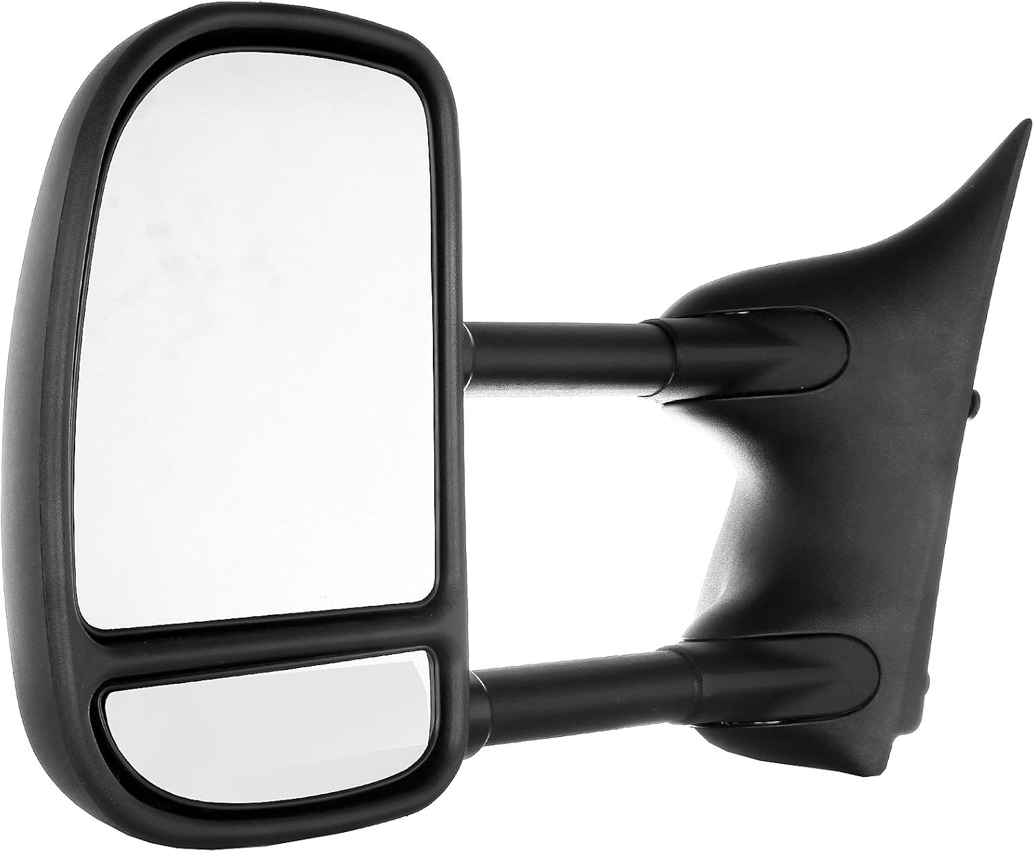 A Pair Towing Mirrors Fits 1999-2007 for Ford for F250 for F350 for F450 for F550 Super Duty Truck 2000-2005 for Ford Excursion, Manual Adjusted View Mirror