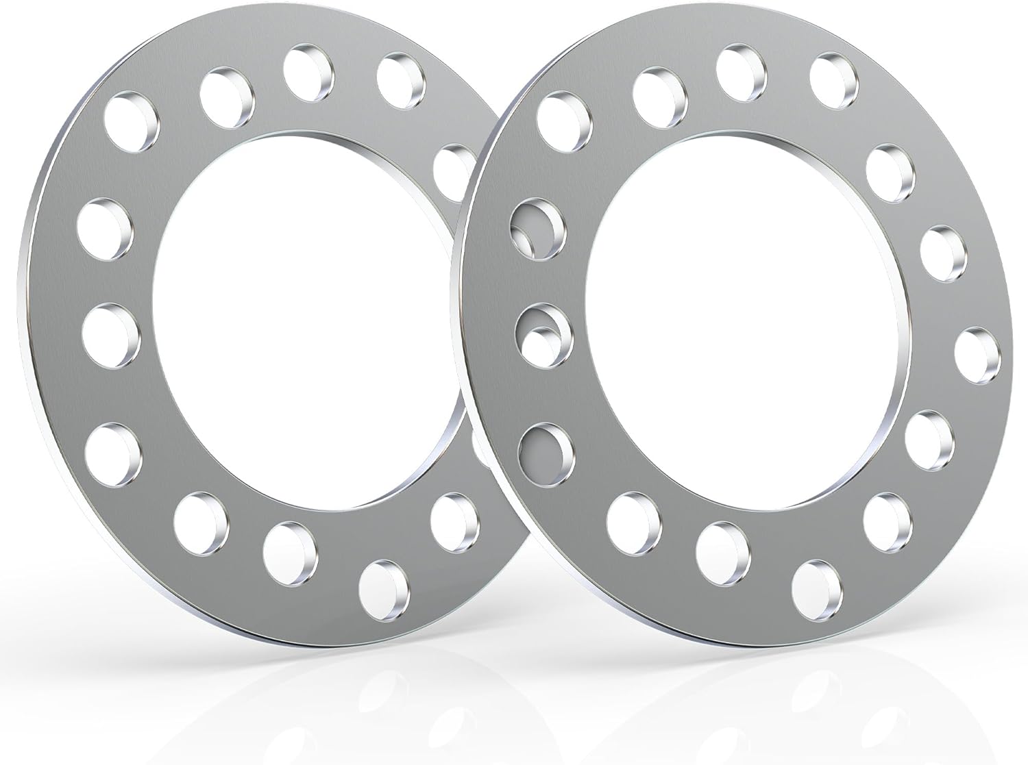 MZS 5x120 Wheel Spacers, 1/4" 6mm Fit 5 Lug 66.9mm 70.3mm Center Bore M14x1.5 Compatible with 1997-2024 Corvette / 2010-2024 Camaro 2WD/4WD