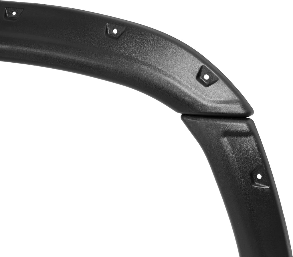 ALMULOO 4Pcs Fender Flares Compatible with 2000-2006 Toyota Tundra Wheel Arch Covers Plastic(PP) Textured Black