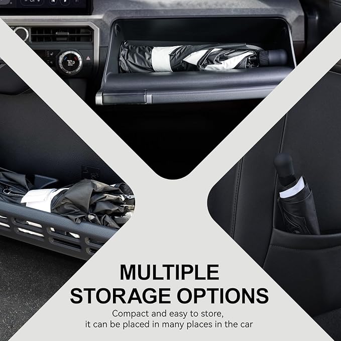 Umbrella Sunshade for Toyota Tacoma Accessories 2024 2025, for 4Runner 2025 - Image 4