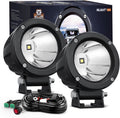 nilight 2 pcs 3" spot round led light, main product view