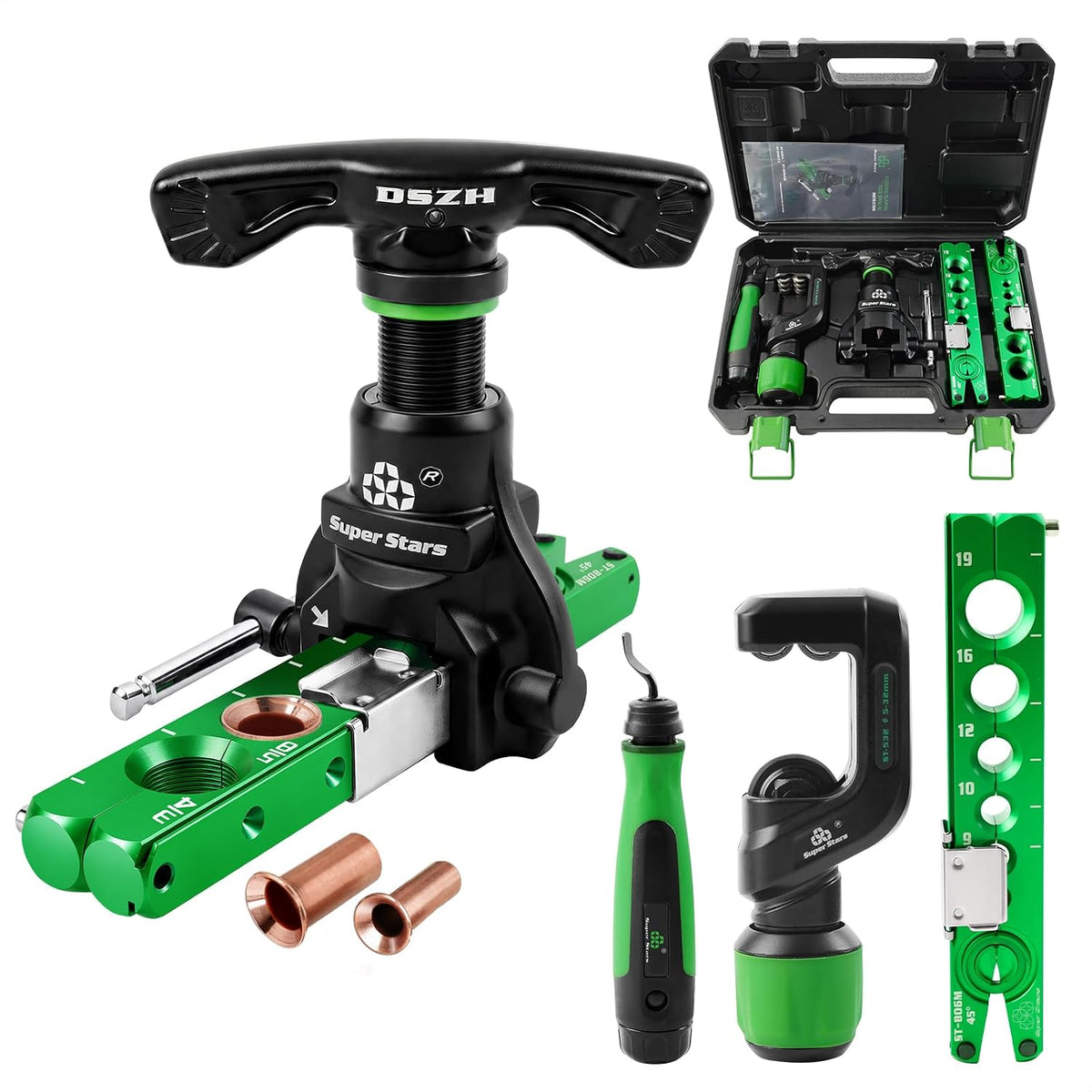 super stars flaring tool kit 1/4in - 3/4in, main product view