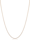 kooljewelry womens chain classic - 10k rose gold, main product view