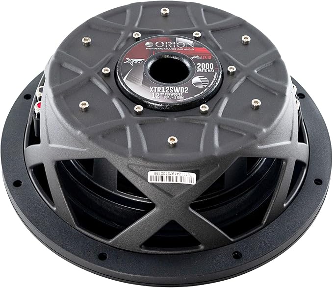 ORION XTR Series XTR12SWD2 Shallow Mount 12” Car Subwoofer, 2000W Max Power - Image 4